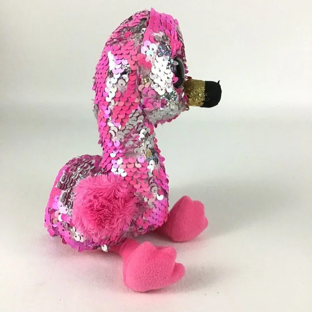 Ty Flippables Pinky Flamingo 9